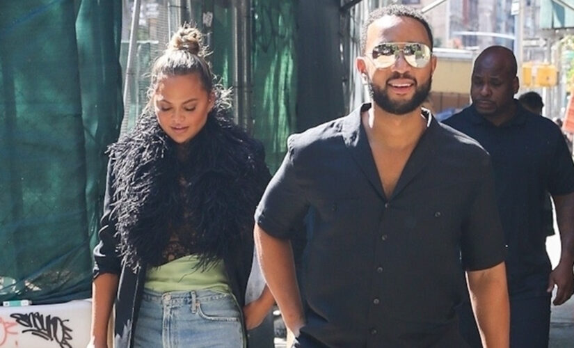 Chrissy Teigen and John Legend step out for lunch in New York City after selling Beverly Hills home