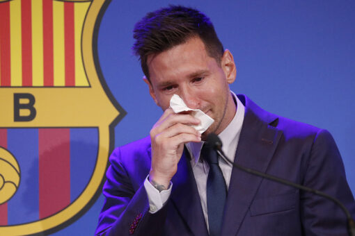 Playboy model places huge bid for Messi’s farewell handkerchief