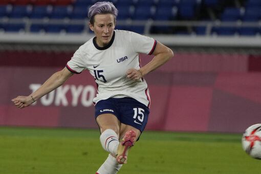 Megan Rapinoe on US women’s soccer’s Olympics loss to Canada: ‘It sucks’
