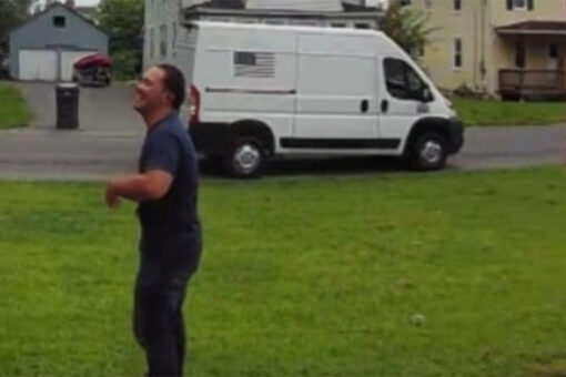 Man operating unregistered meat van sought by police