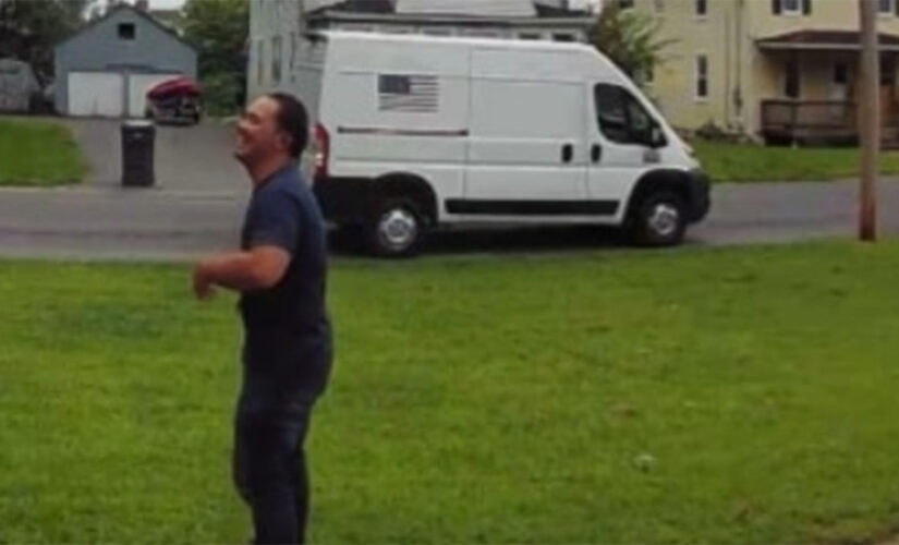 Man operating unregistered meat van sought by police