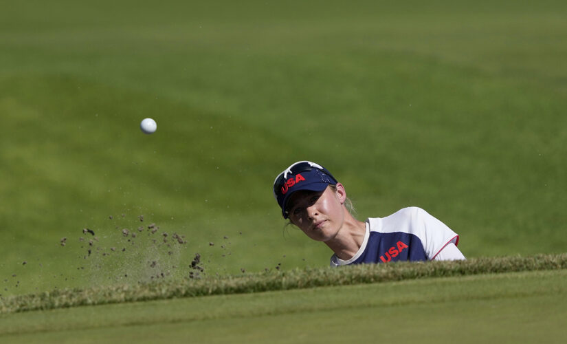 Korda flirts with 59 to build 4-shot Olympic lead
