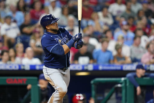 Cruz leads Rays past Phillies with bat and, yes, mitt