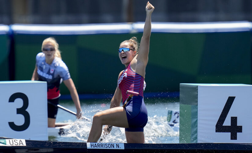 American teen Harrison wins first Olympic women’s canoe 200