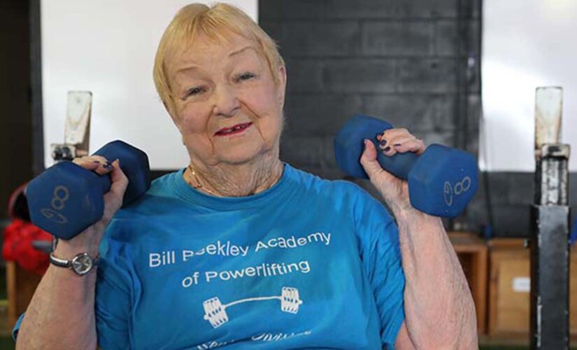 100-year-old grandmother sets weight lifting Guinness World Record