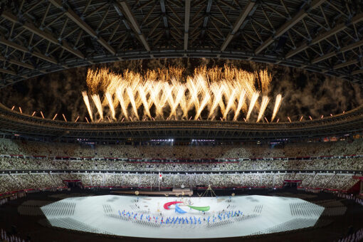 Paralympics open in empty stadium — just like Olympics