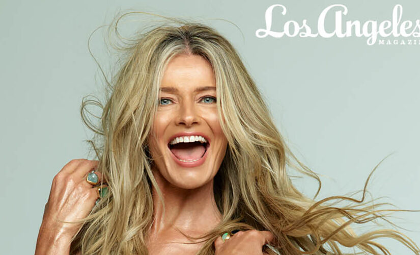 Paulina Porizkova shares ‘unretouched’ picture of herself posing nude for magazine shoot