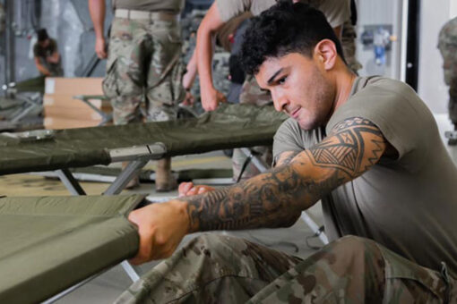 Ramstein Air Base in Germany prepares to house Afghanistan evacuees