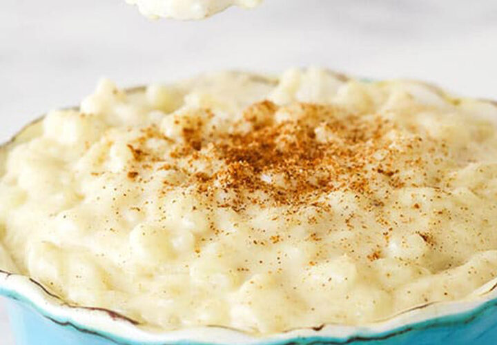 Creamy, ‘old fashioned rice pudding’ for a sweet treat on National Rice Pudding Day: Try the recipe