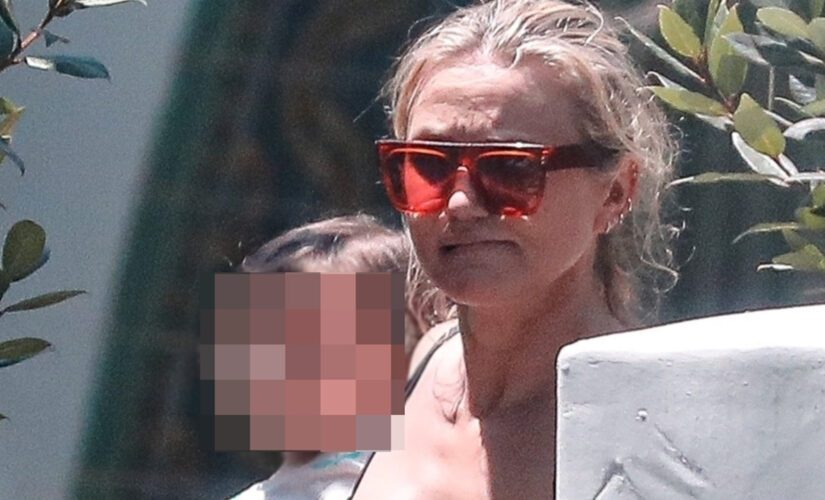 Cameron Diaz, 48, makes rare appearance taking daughter Raddix to swim class in Beverly Hills