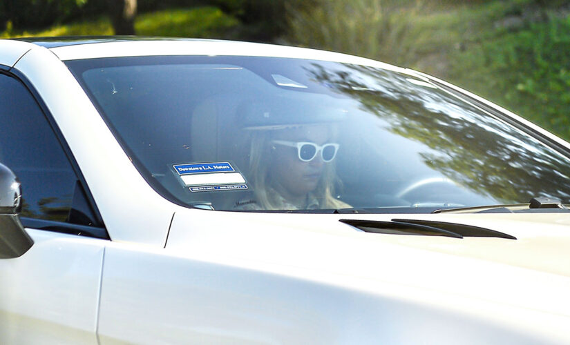 Britney Spears spotted behind the wheel after her father reveals plans to step down as her conservator