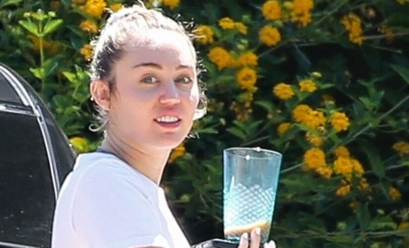 Miley Cyrus rocks crop top, goes makeup-free in Malibu after she rails against cancel culture