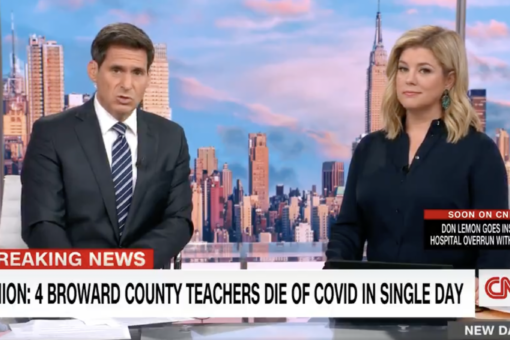 CNN accused of ‘fear porn’ for hyping story of Broward County teachers dead from COVID without key context