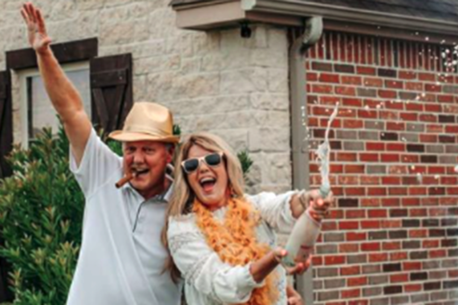 Texas couple celebrates their kids leaving the nest in viral photo shoot
