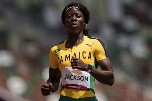 Shericka Jackson’s blunder costs herself spot in Olympics 200-meter semifinals