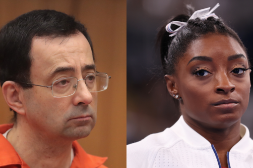 Simone Biles suggests Larry Nassar’s abuse may have weighed on her at Tokyo Olympics