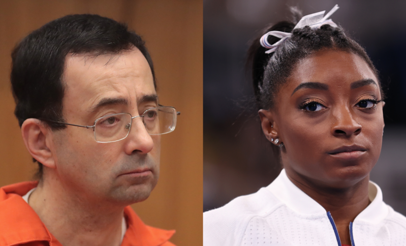 Simone Biles suggests Larry Nassar’s abuse may have weighed on her at Tokyo Olympics