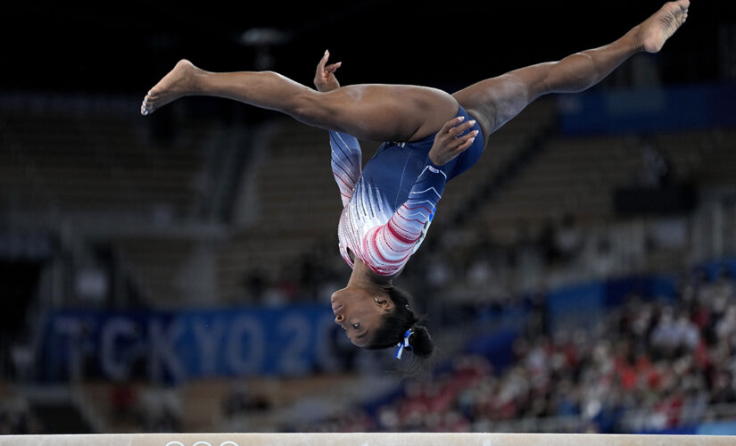 Simone Biles on bronze medal victory: ‘I was just happy to be able to perform’