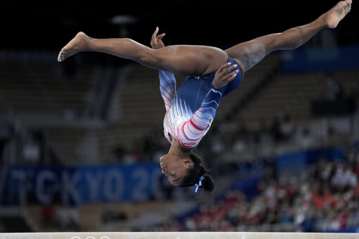 Simone Biles on bronze medal victory: ‘I was just happy to be able to perform’