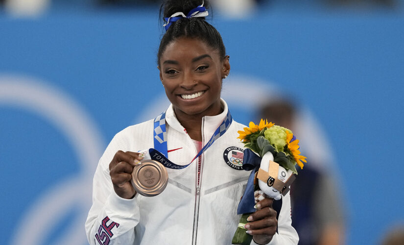 Simone Biles grateful for being able to use ‘secret’ Japan gym to keep skills sharp during break