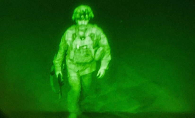 Army unit posts photo of last US soldier to leave Afghanistan