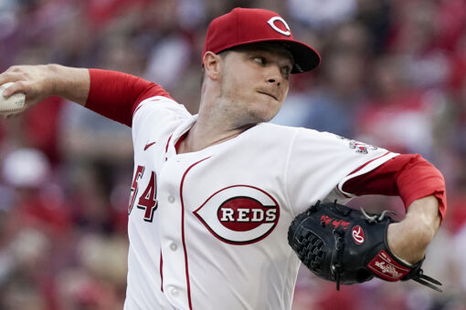 Gray 1-hits Miami over 7 scoreless, Reds beat Marlins 5-3