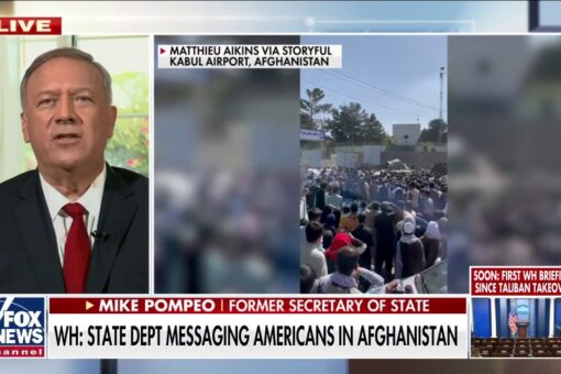 Pompeo on Taliban takeover of Afghanistan: Biden admin ‘didn’t project American strength’