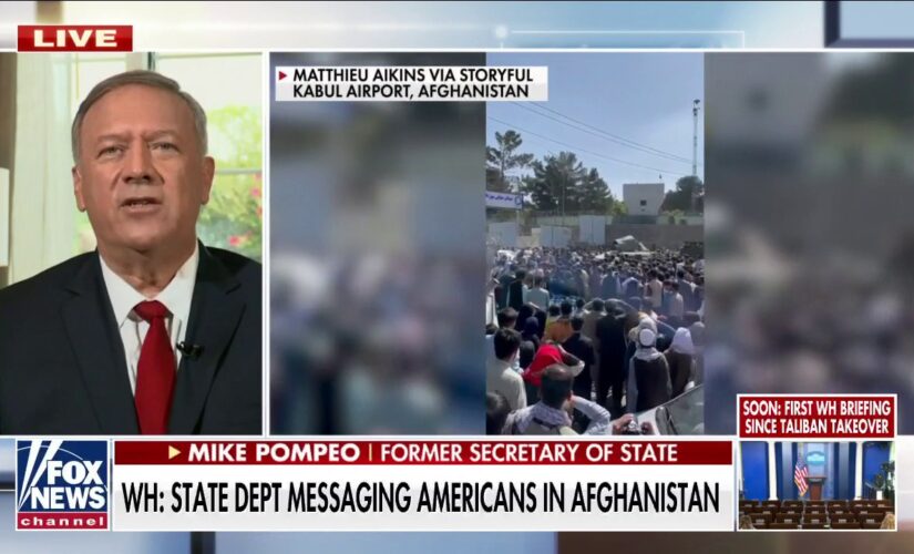 Pompeo on Taliban takeover of Afghanistan: Biden admin ‘didn’t project American strength’