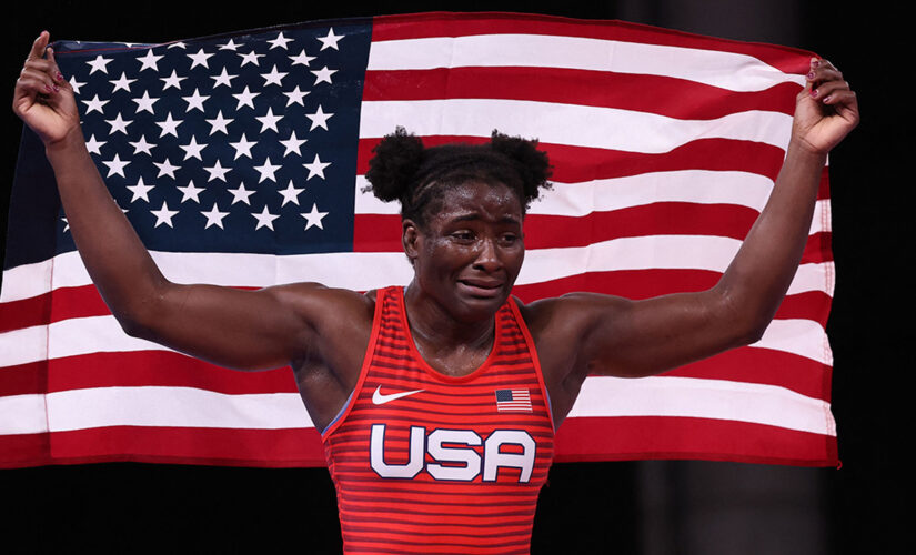 Olympic gold medalist wrestler Tamyra Mensah-Stock: ‘I love representing the US’