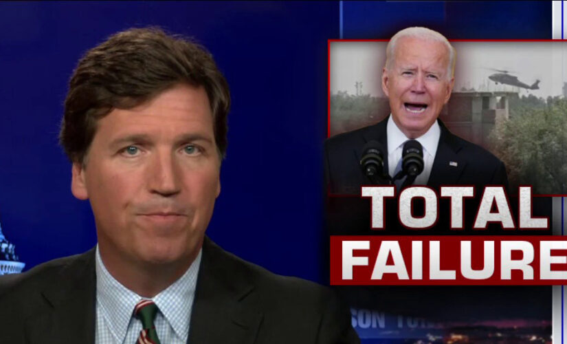 Tucker blasts Afghanistan withdrawal: Biden did ‘necessary thing’ in ‘ugliest possible way’