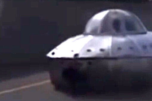 ‘UFO’ seen on Florida Turnpike turns heads