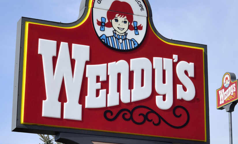 Car crashes onto Wendy’s after accident launches it into the air
