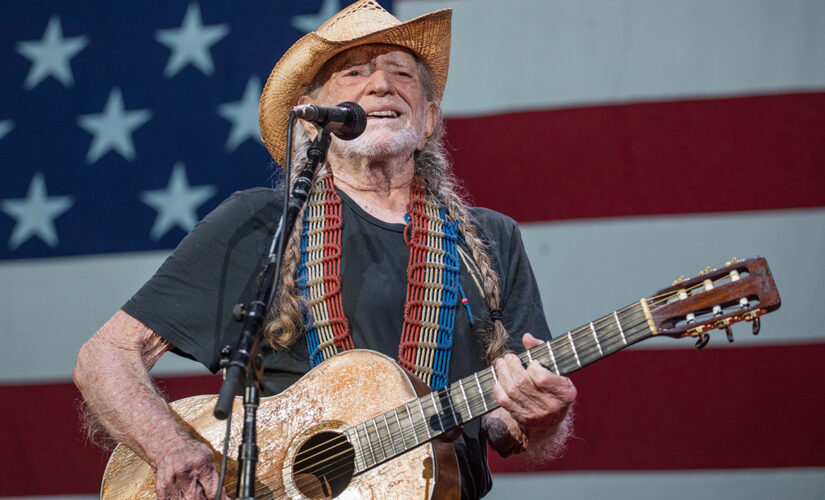 Willie Nelson performs ‘Vote ‘Em Out’ at Texas rally in support of voting rights