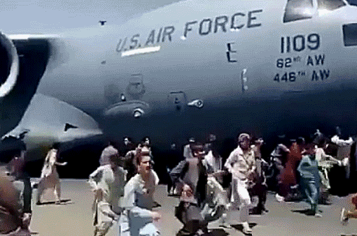 Afghan woman finds herself in limbo amid Kabul airport chaos