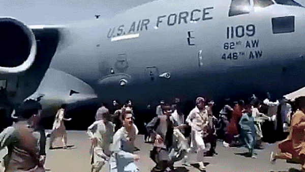 Afghan woman finds herself in limbo amid Kabul airport chaos
