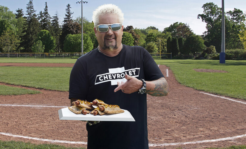 Guy Fieri invents Apple Pie Hot Dog with Chevrolet for MLB’s Field of Dreams game
