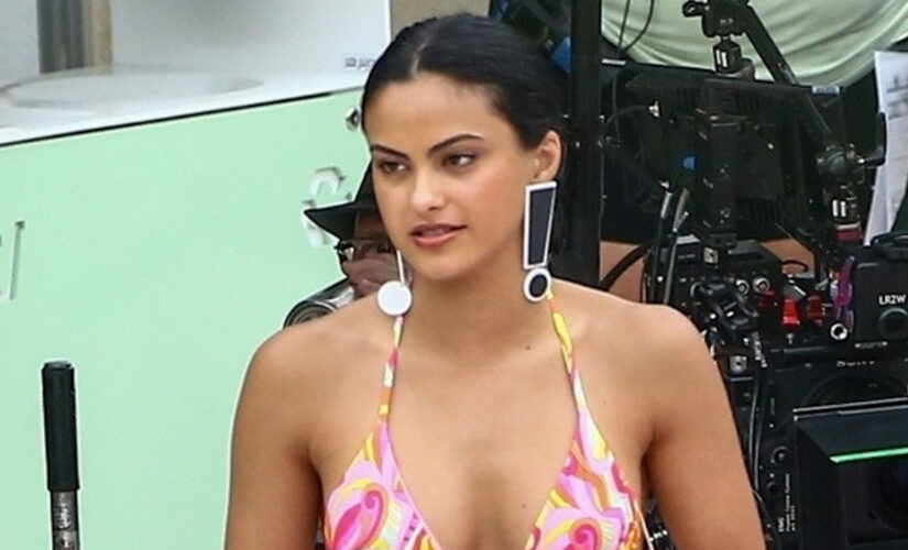 Camila Mendes rocks cheeky bikini while filming upcoming movie ‘Strangers’