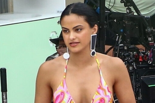 Camila Mendes rocks cheeky bikini while filming upcoming movie ‘Strangers’