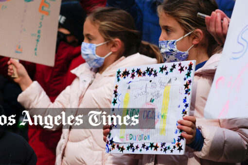 LA Times writer: ‘Jerk’ parents should ‘calm down’ over mask mandates because children ‘are used to it’