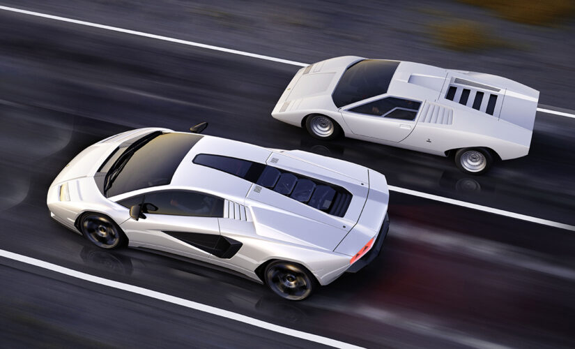 The Lamborghini Countach returns as a supercapacitor-powered hybrid supercar