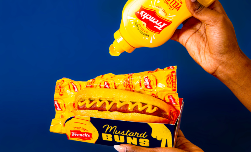 French’s launches mustard hot dog buns in time for National Mustard Day