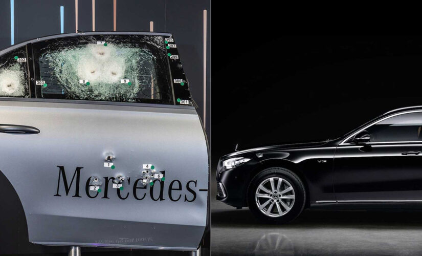 Armored $600K Mercedes-Benz S-Class Guard can withstand assault weapon fire