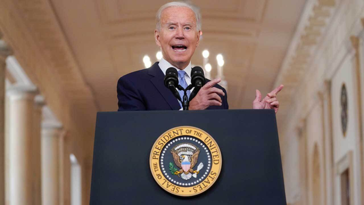 Biden’s angry Afghan withdrawal ‘victory lap’ panned: An ‘extraordinary success’ that’s also ‘Trump’s fault’