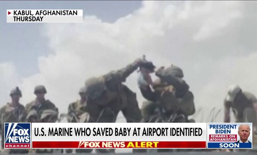 US Marine who saved baby at Kabul airport identified