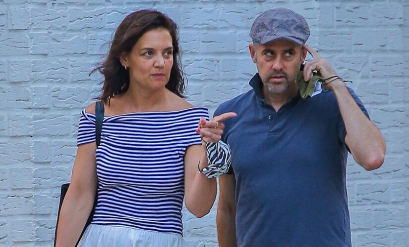 Katie Holmes steps out with mystery man after break up with chef Emilio Vitolo Jr.