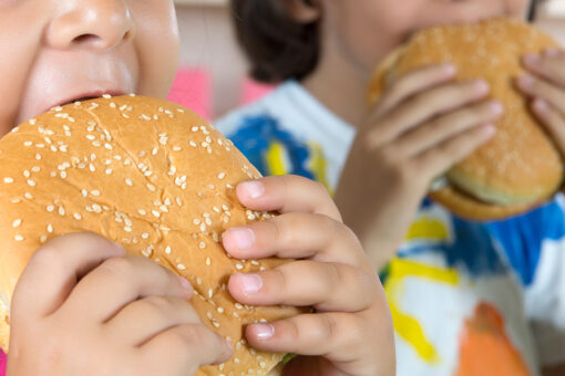 Children have gained weight during the pandemic as junk food consumption rises