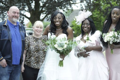 Bride hitchhikes to her own wedding after car breaks down