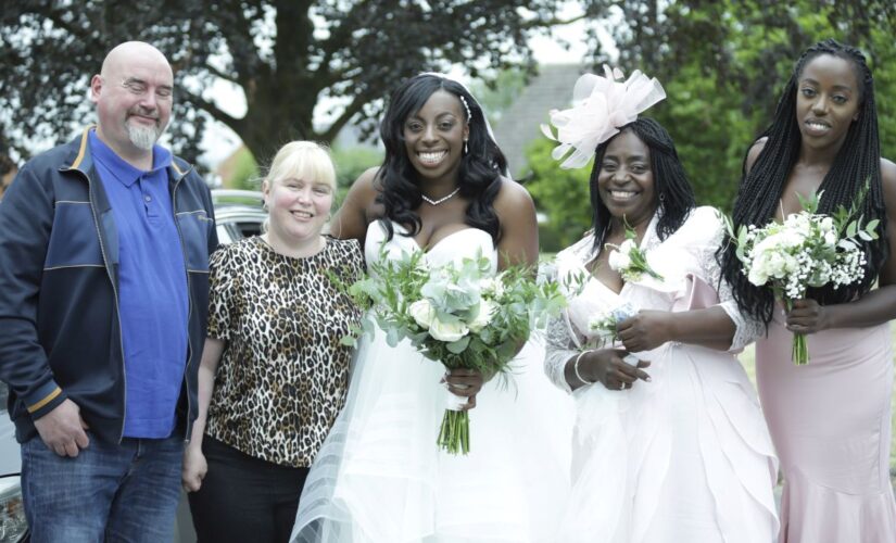 Bride hitchhikes to her own wedding after car breaks down