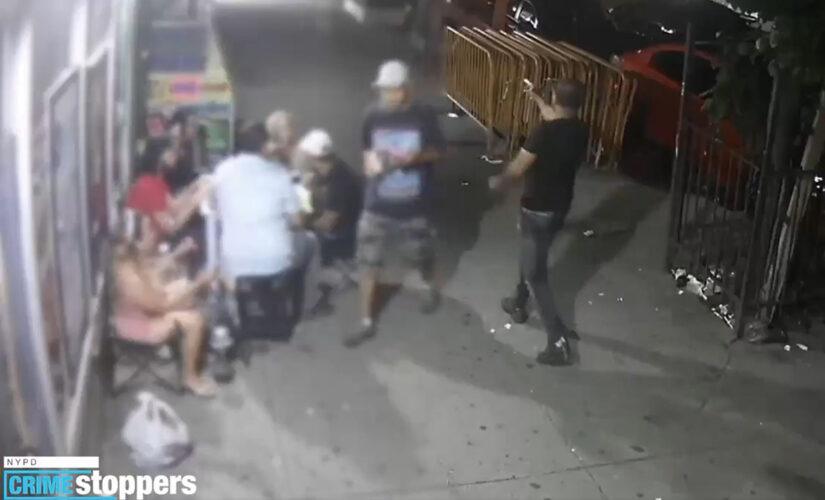 NYC gun fight outside Manhattan grocery store leaves 3 bystanders wounded, video shows