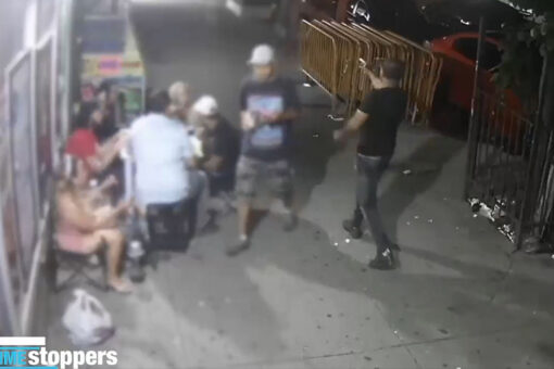 NYC gun fight outside Manhattan grocery store leaves 3 bystanders wounded, video shows